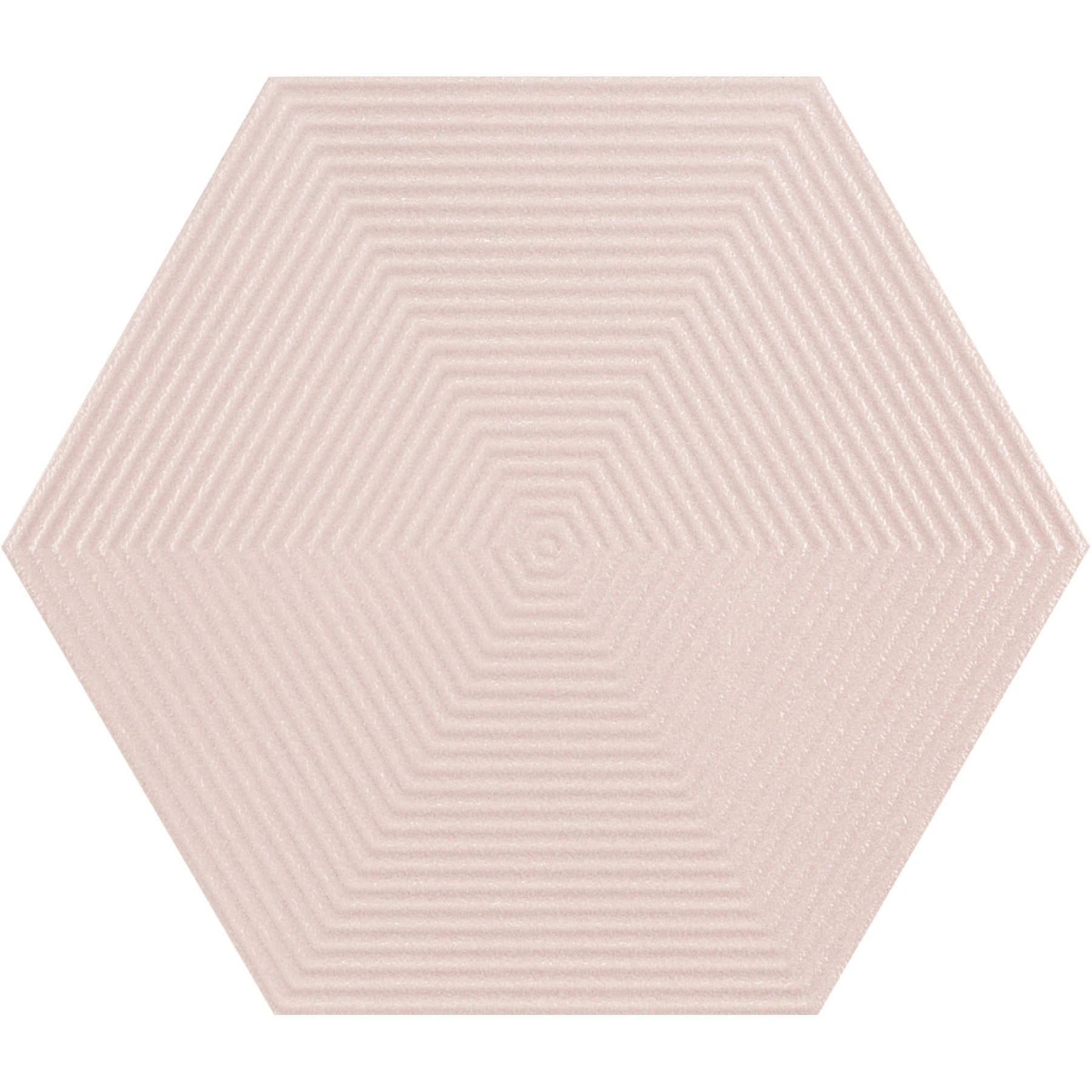 Revestimento de Parede Interno Monocolor Acetinado 17,4x17,4cm Borda Arredondada Love Rosa Claro Portinari