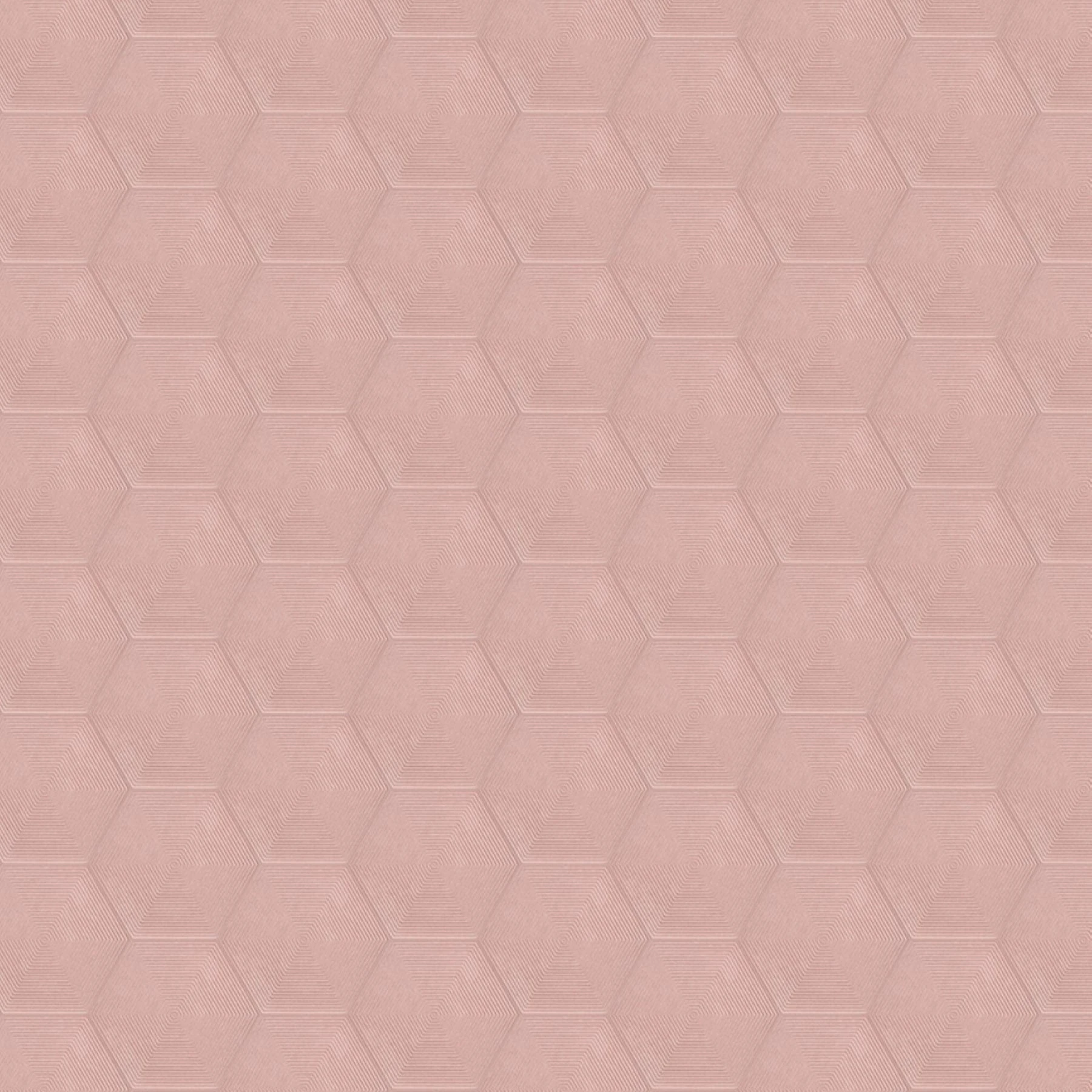 Revestimento de Parede Interno Monocolor Acetinado 17,4x17,4cm Borda Arredondada Love Rosa Portinari