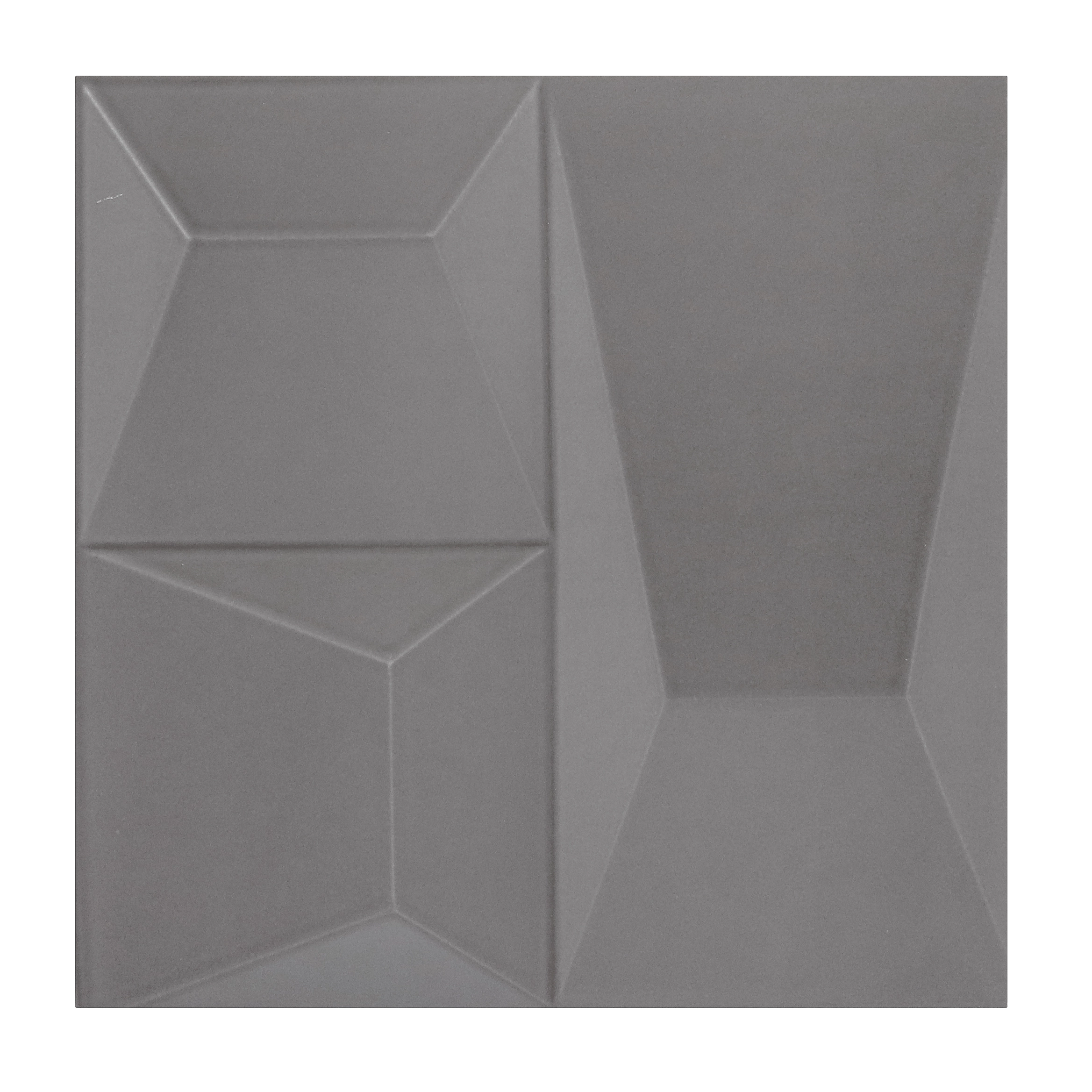 Revestimento Decorativo Space Block Chumbo 20x20cm Portinari
