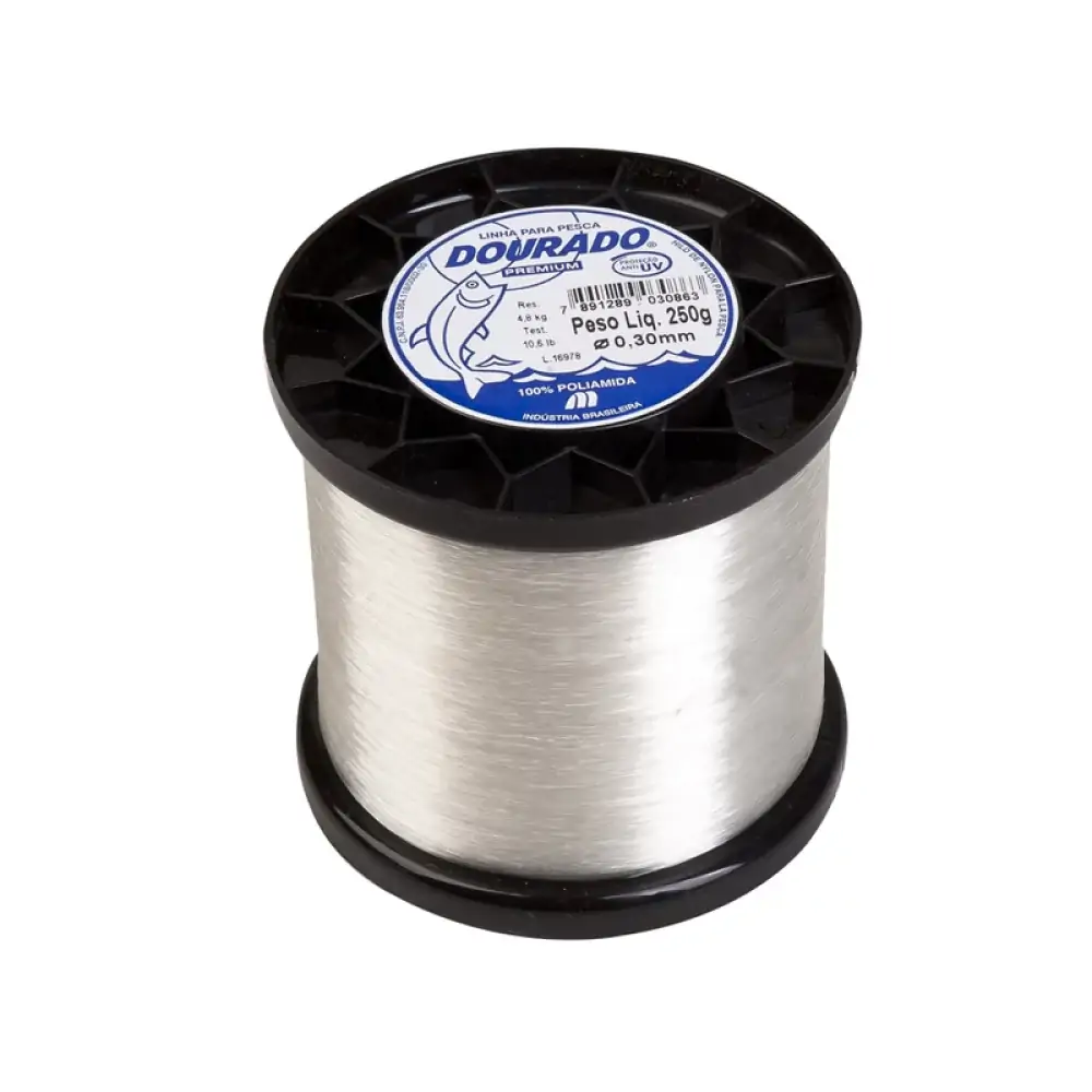 Linha Pesca Dourado 030 Bca 250g