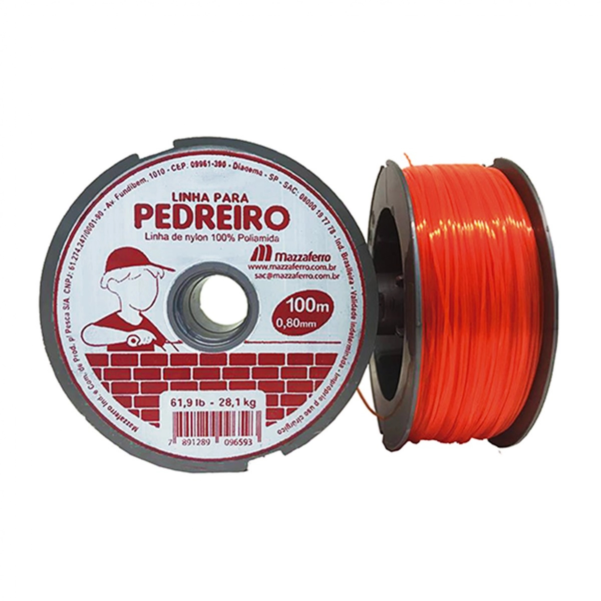 Linha De Pedreiro 0.80x100m Lar