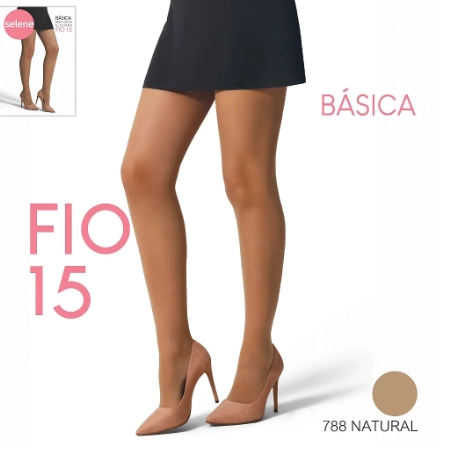 Meia Calca Selene Fem Basica C/elast Natun