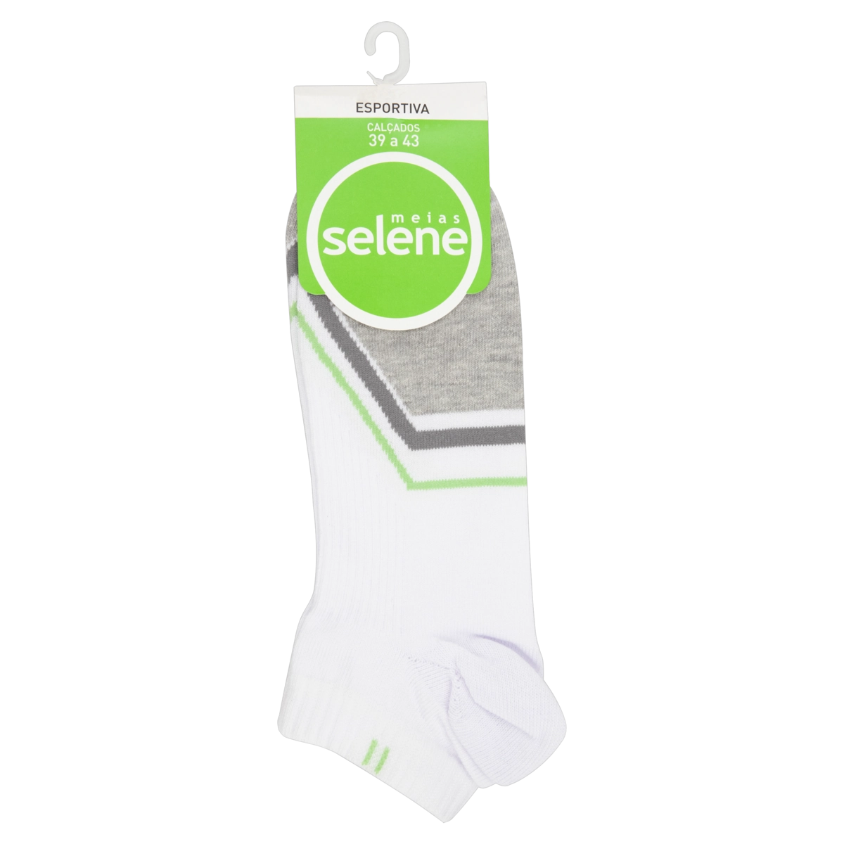 Meia Masculina Sapatilha Esportiva Selene N 39 43