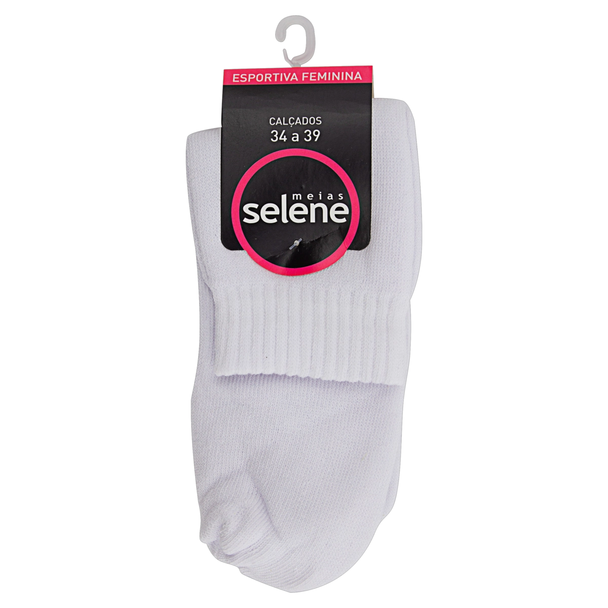 Meia Feminina Cano Curto Esportiva Selene N 34 39