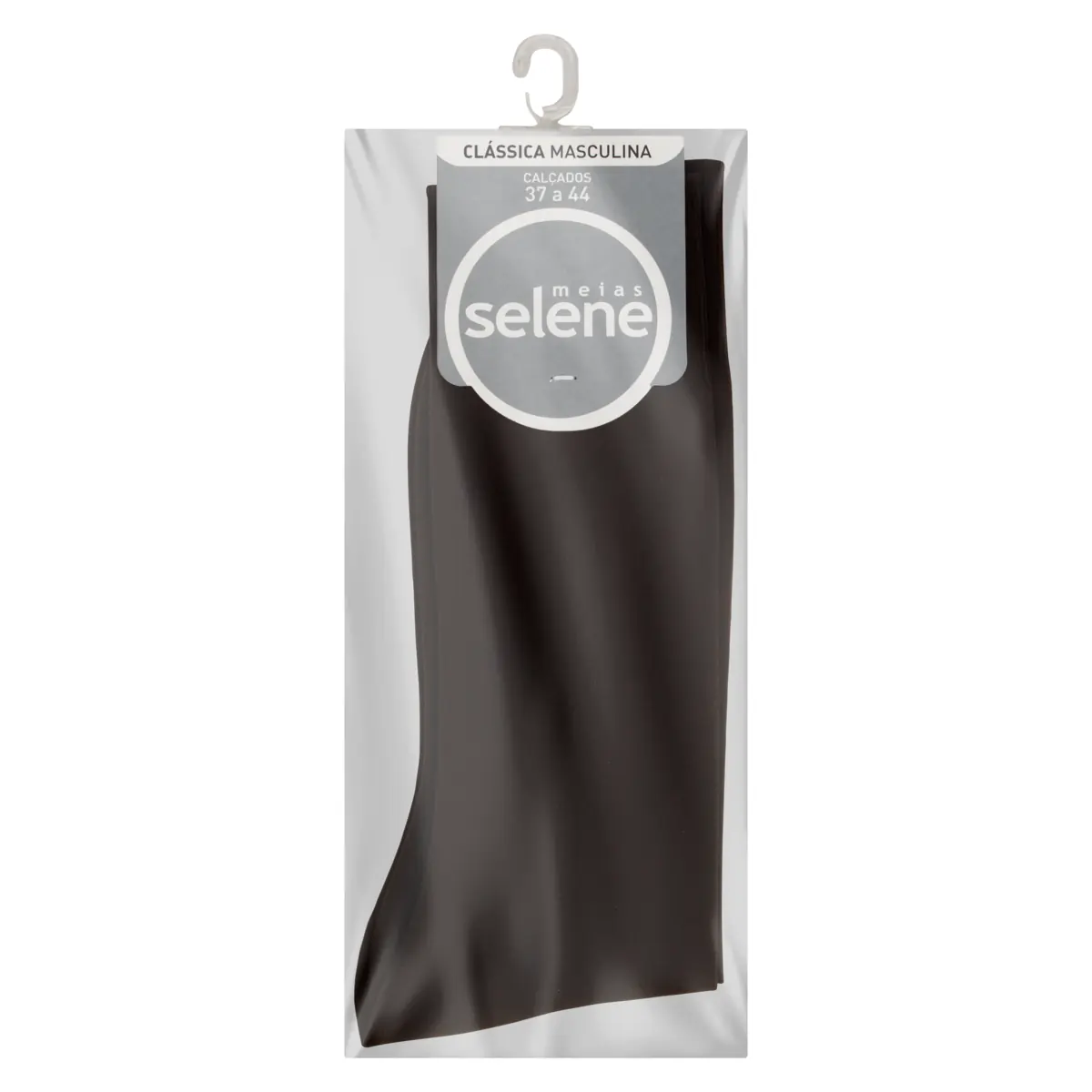 Meia Masculina Social Café Clássica Selene N 37 44 Ref. 3000.200.6.750