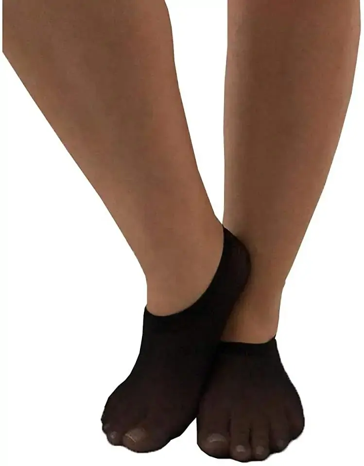 Meia Sapatilha Selene Pt C/2pc