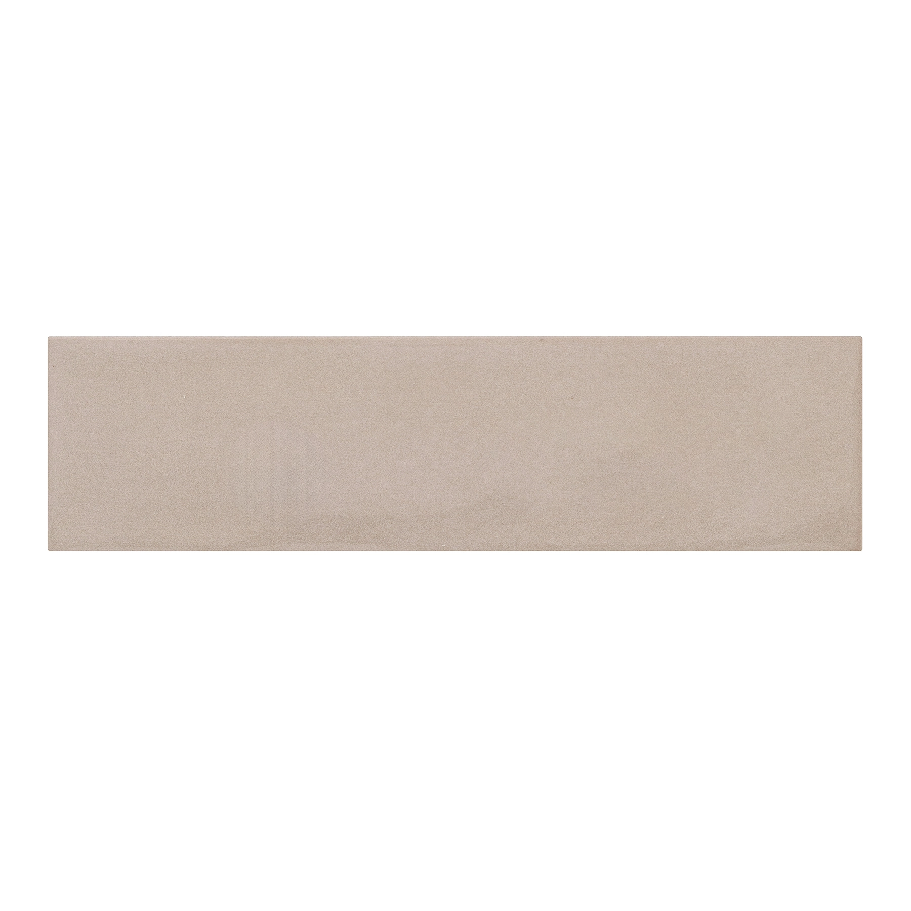 Revestimento de Parede Interno Monocolor Brilhante 7x25cm Borda Arredondada Prisma Greige Eliane