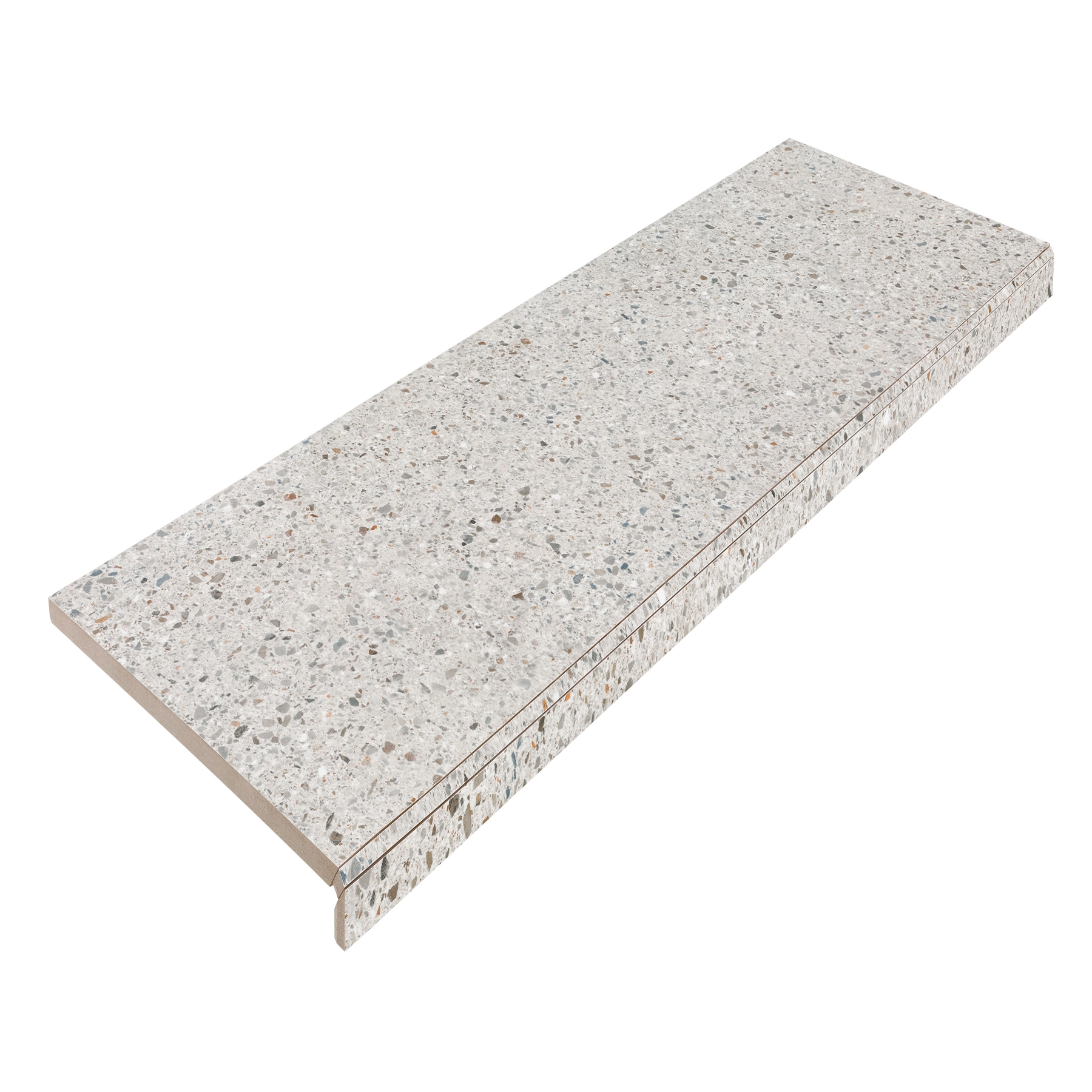 Borda de Piscina 30x90cm Borda Reta Palladio Cinza Eliane