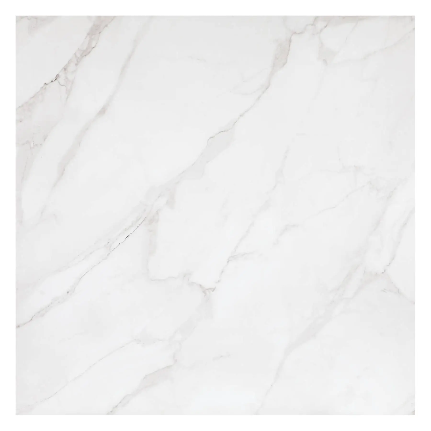 Porcelanato Marmorizado Polido Borda Reta Interno 90x90cm Mont Blanc Eliane