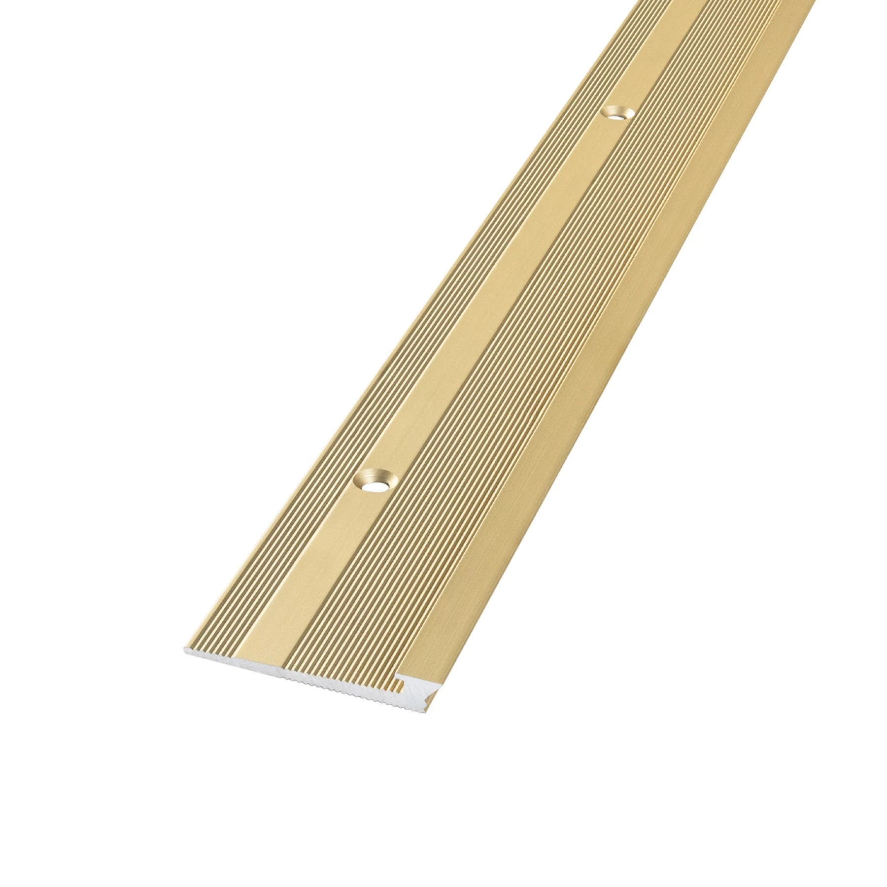 Perfil Transição Dourado 250x3,6x2,5cm Piso Eliane Floor