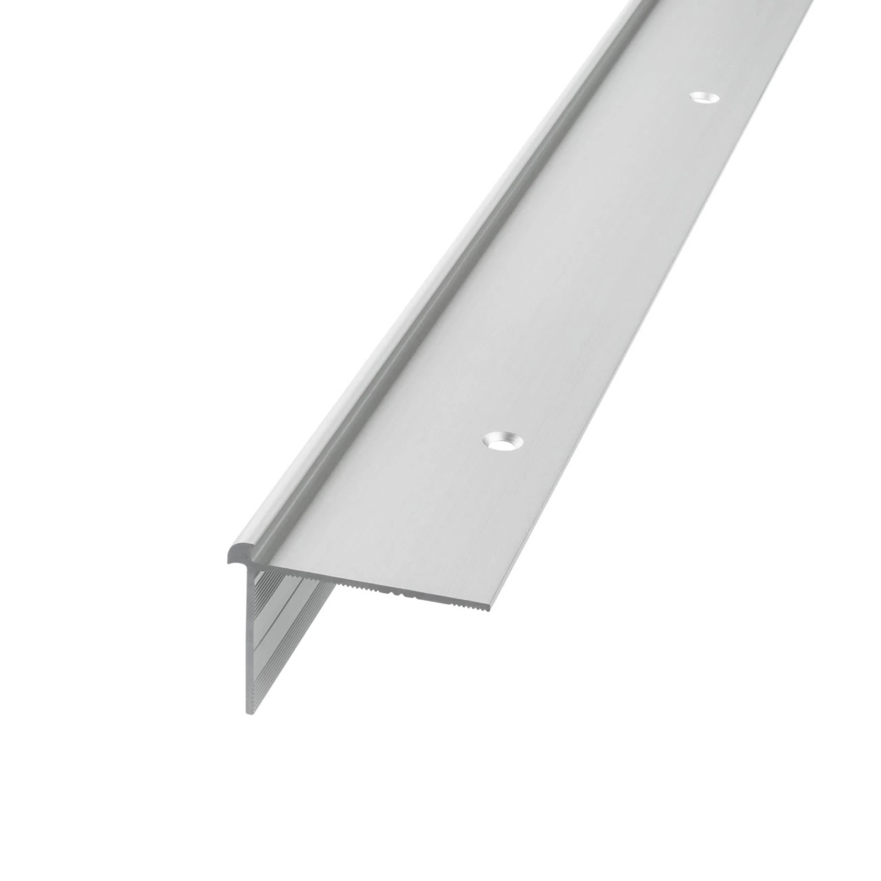 Perfil Escada Prata 250x3,9x2,5cm Piso Eliane Floor