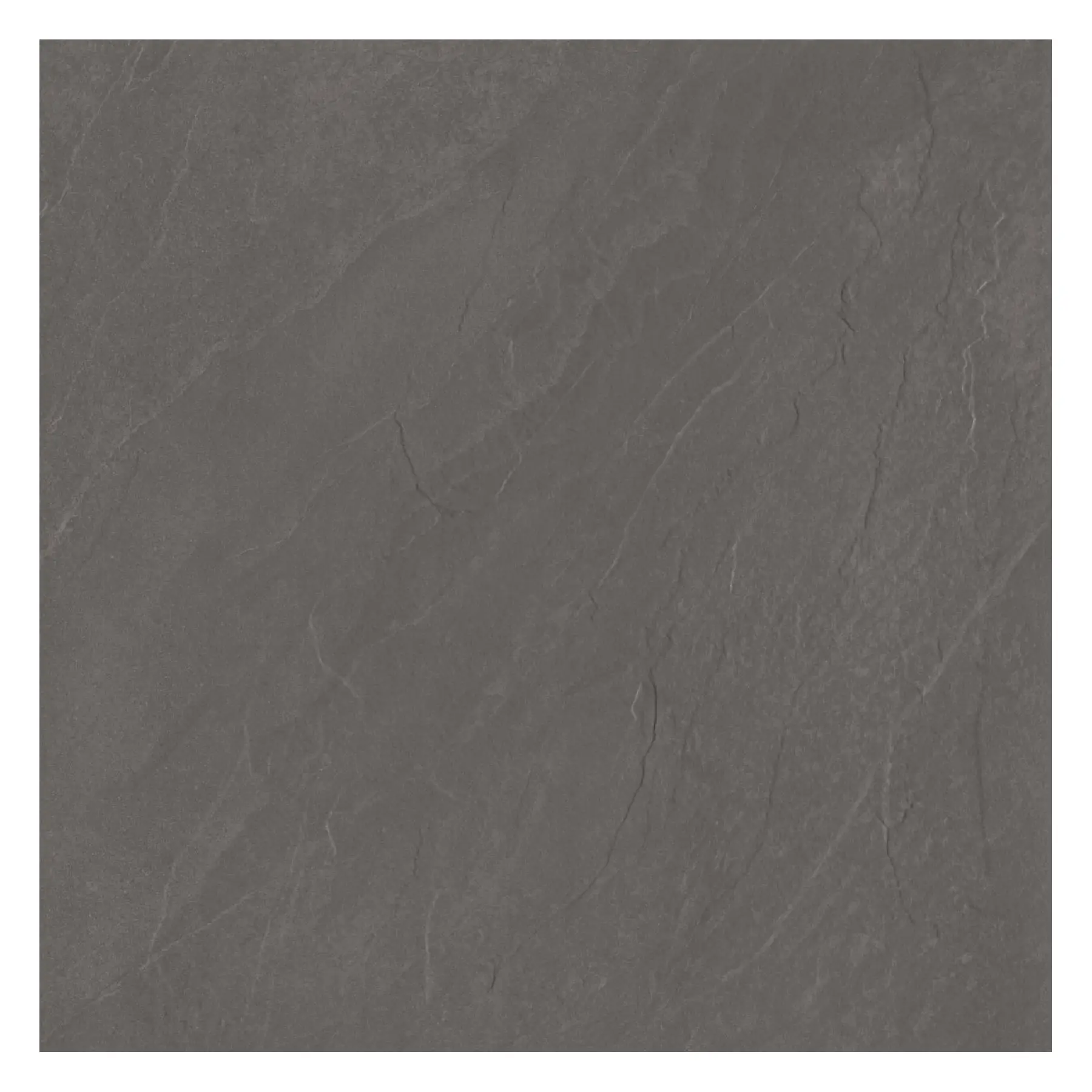 Porcelanato Pedra Borda Reta Externo 90x90cm Cite Ita Ardosia Carbono Eliane