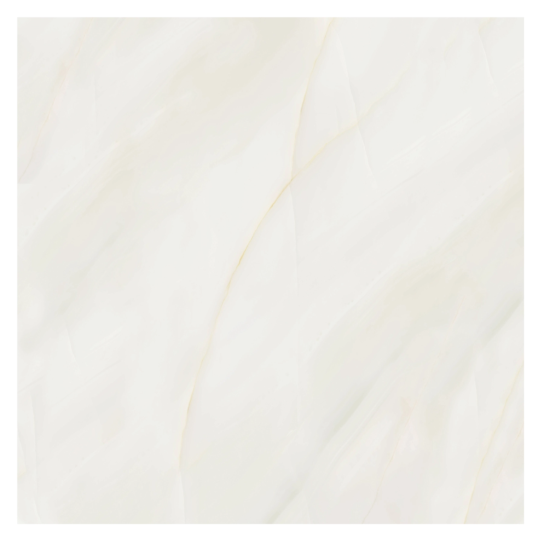 Porcelanato Marmorizado Brilhante Borda Reta Interno 120x120cm Onix Cristal Eliane