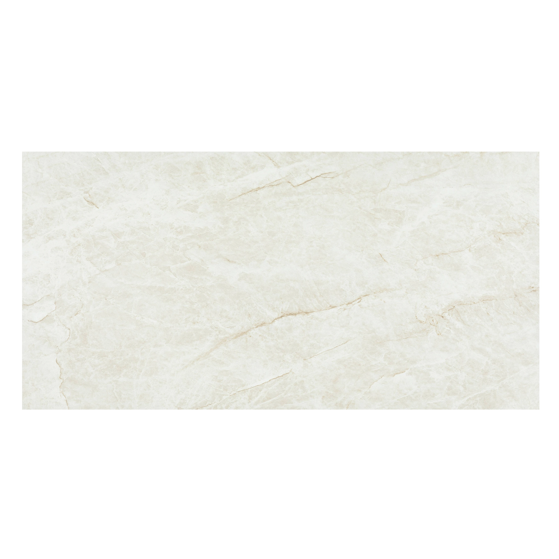 Porcelanato Marmorizado Polido Borda Reta Interno 60x120cm Mahal Cristal Eliane