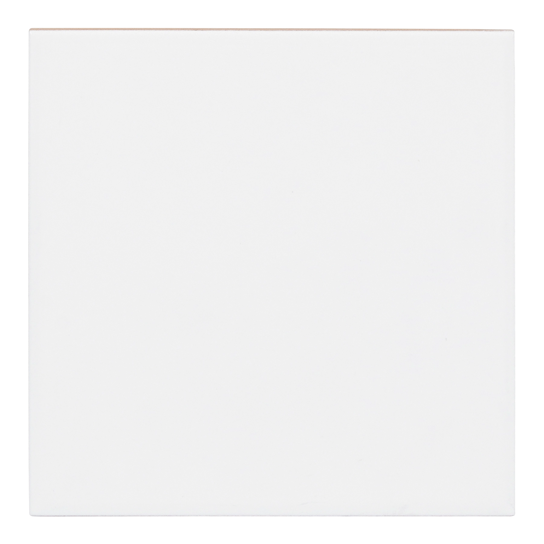 Revestimento para Fachada Monocolor Brilhante 15,46x15,46cm Borda Arredondada Piscina Branco Eliane