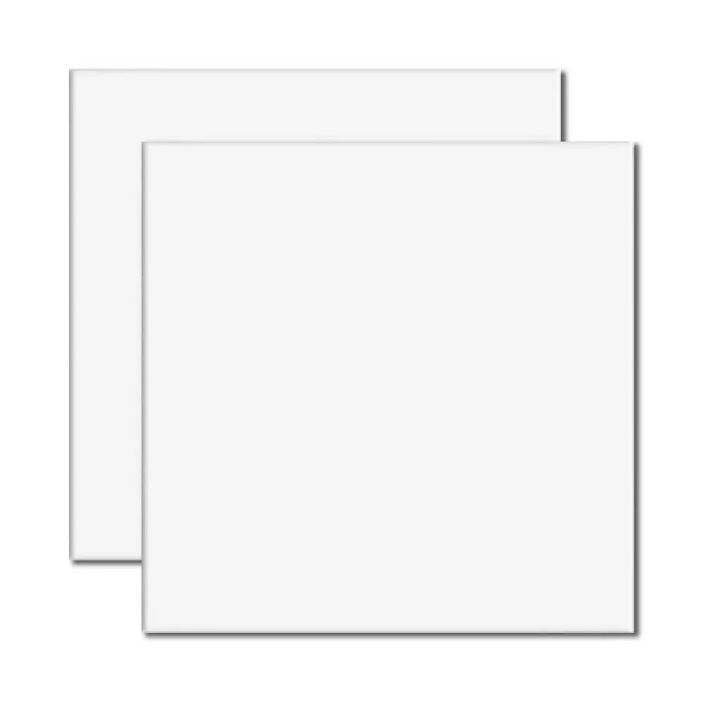 Revestimento Brilhante Borda Bold Branco Piscina 20x20cm