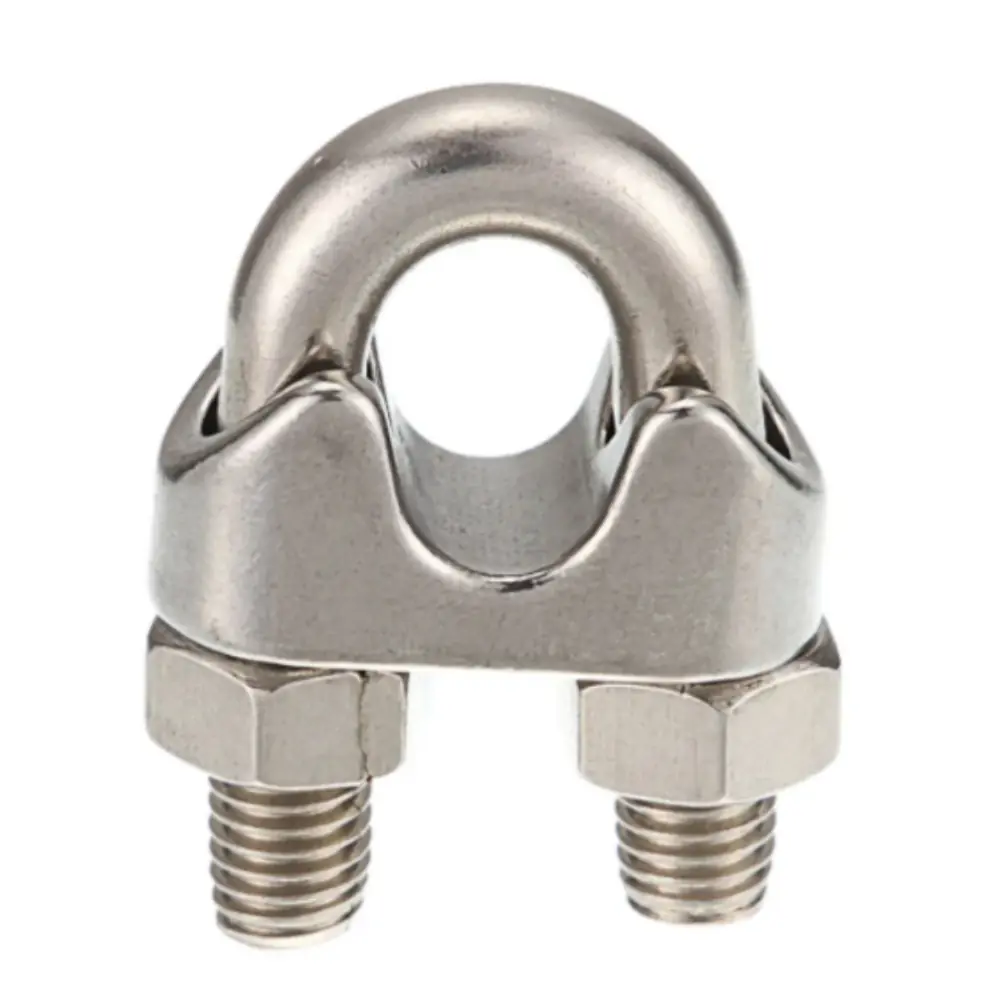 Clips Para Cabo De Aço Inox Wm 3/16