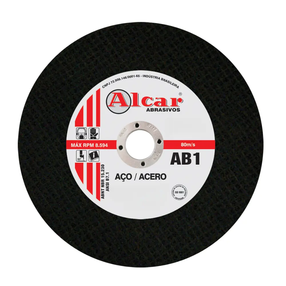 Disco De Corte Industrial Alcar 12 x 3/4 X 3,2