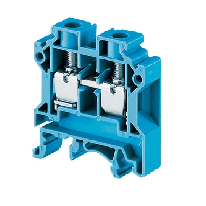 Conector Passagem Por Parafuso 10 Mm² Azul
