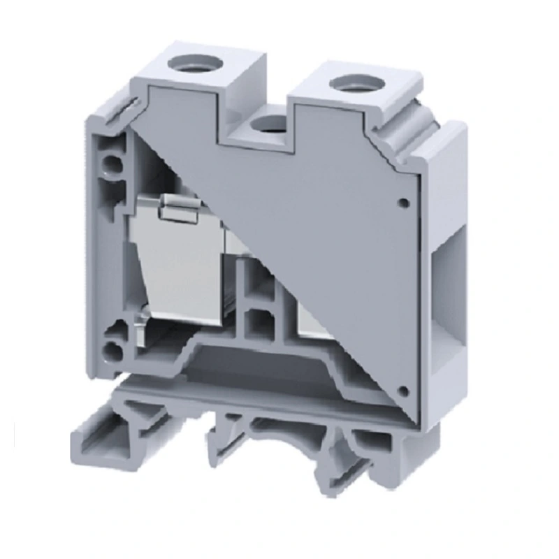 Conector Passagem Por Parafuso 35 Mm² Cinza