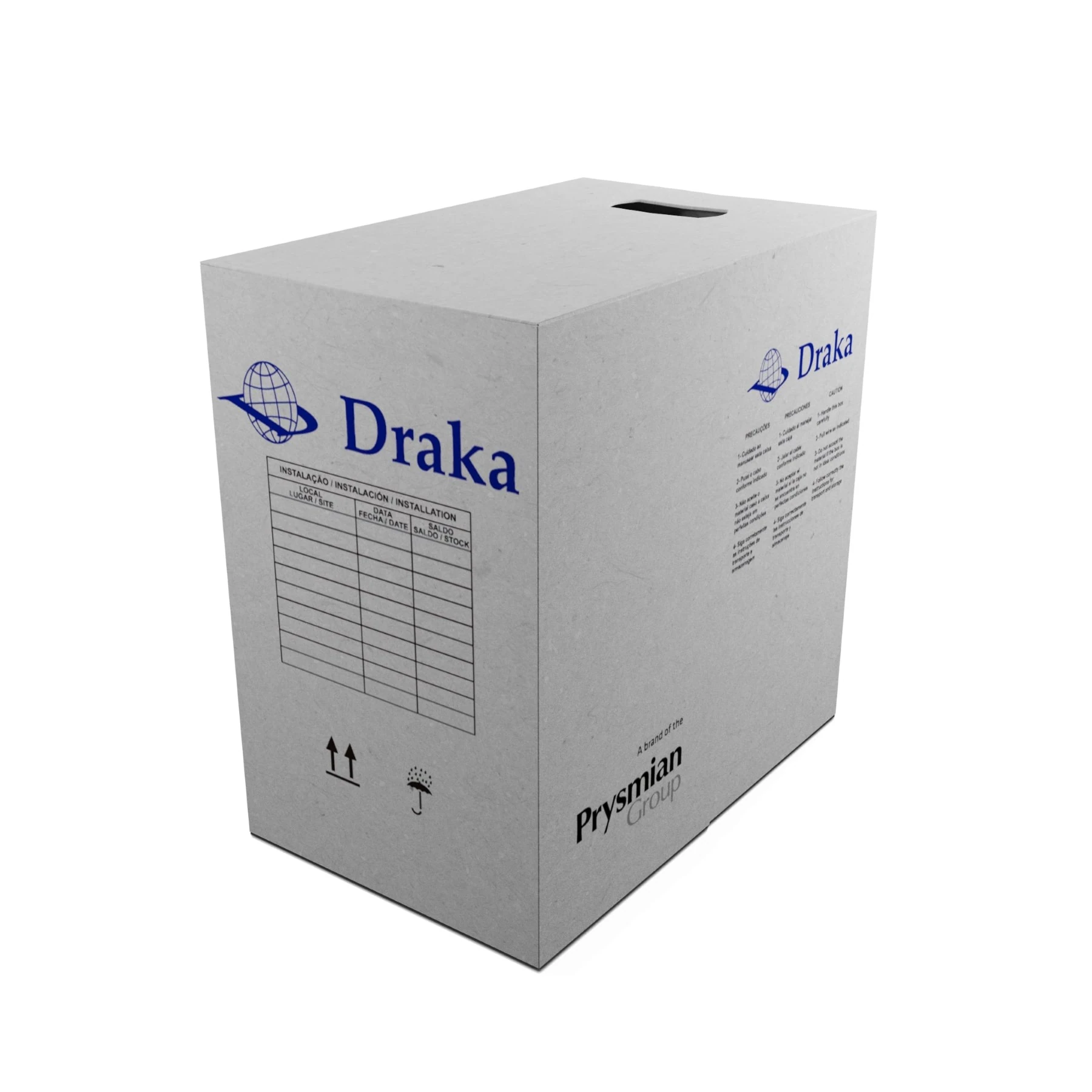 Draka Cabo Ez Lan U/utp Cat5e 4p X 24awg Cmx 305m Az