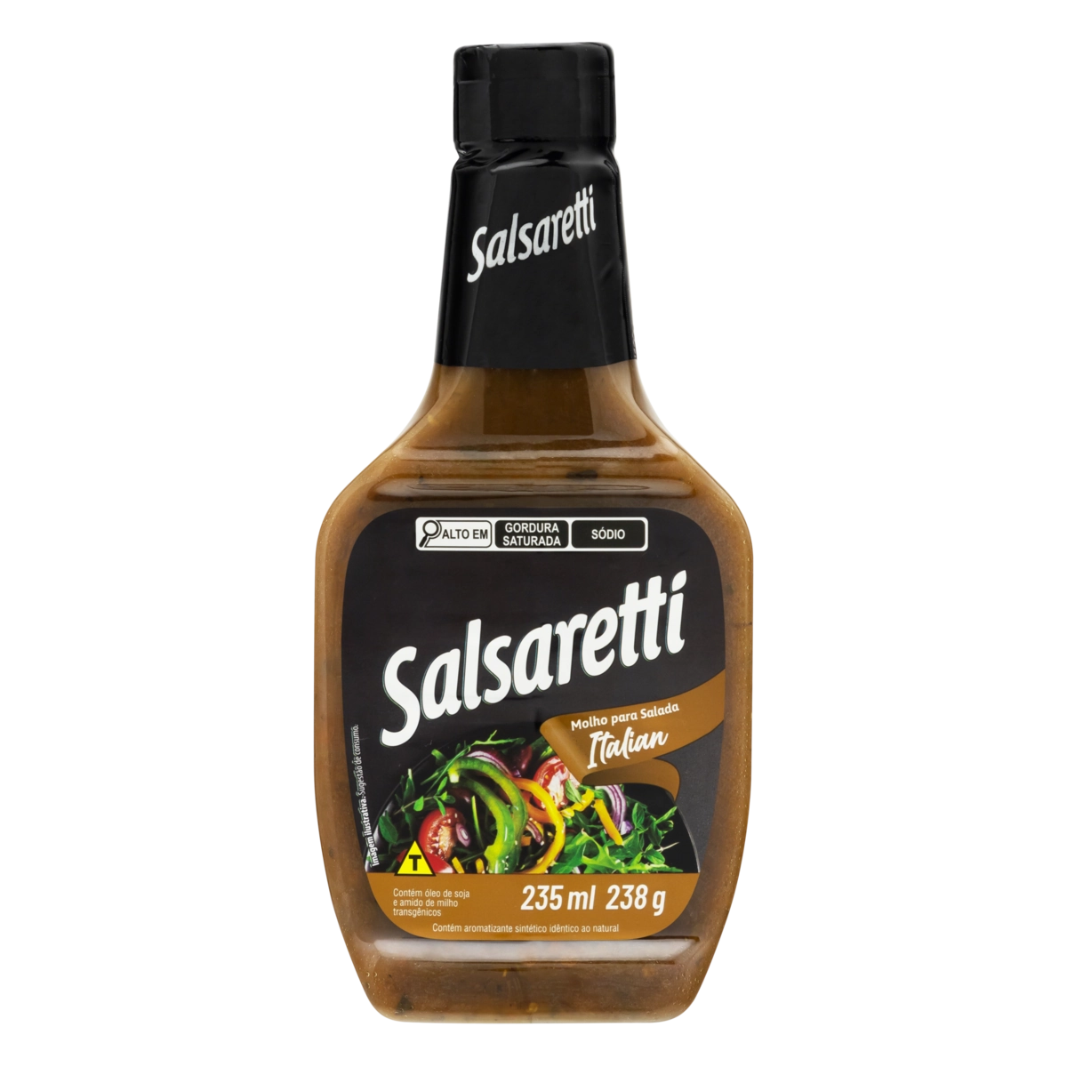 Molho Para Salada Italiano Salsaretti Squeeze 235ml