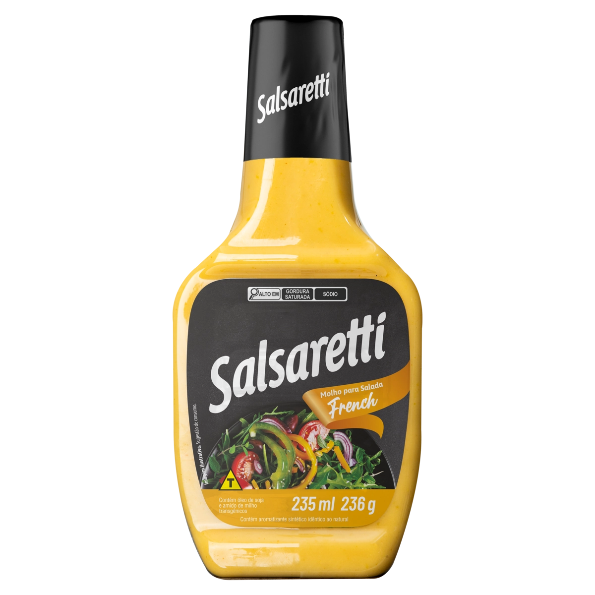 Molho Para Salada French Salsaretti Squeeze 235ml