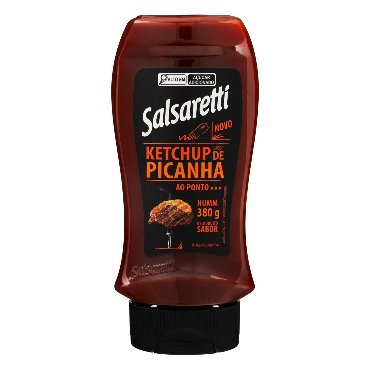 Ketchup Picanha Salsaretti Squeeze 380g