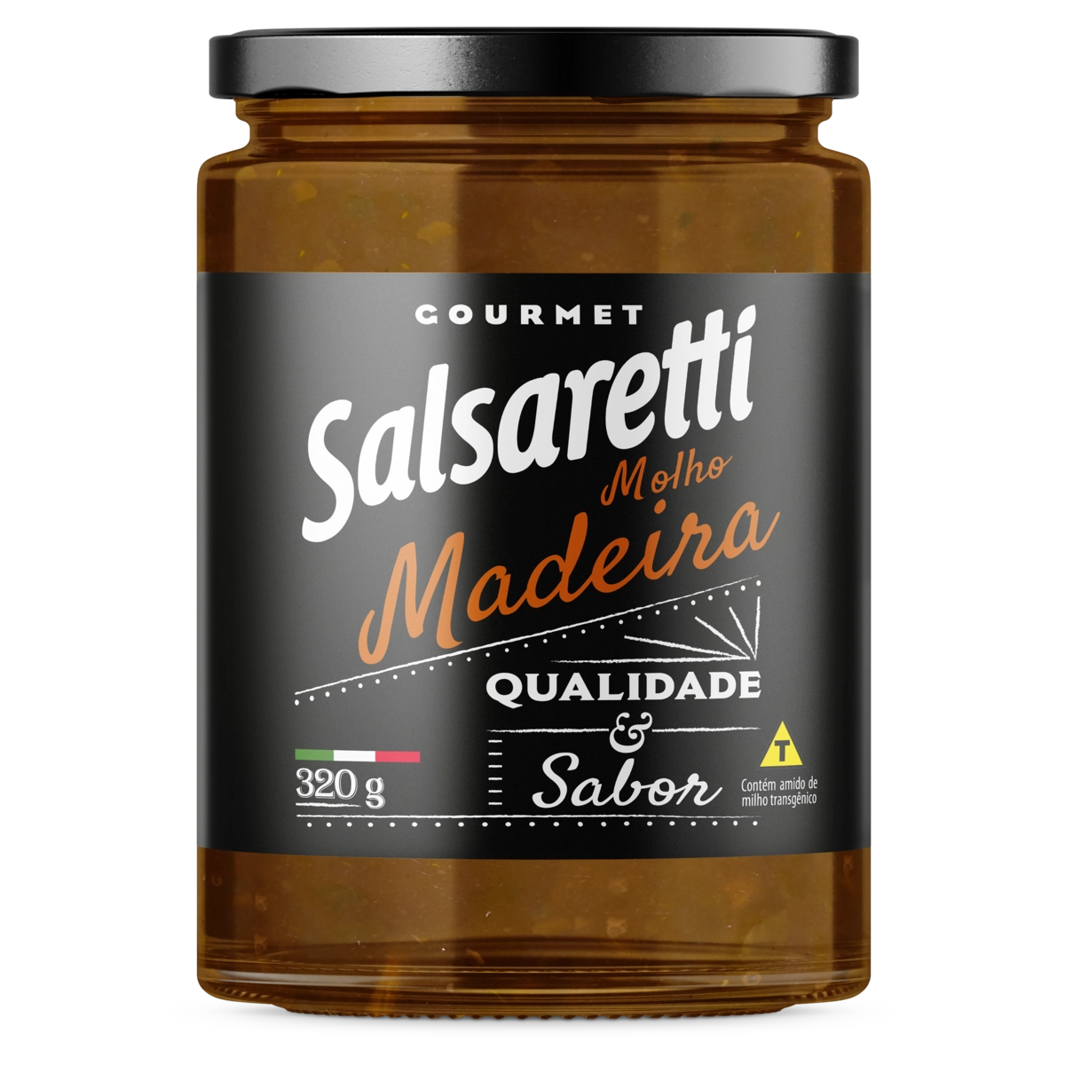 Molho Madeira Para Carne Salsaretti Gourmet Vidro 320g