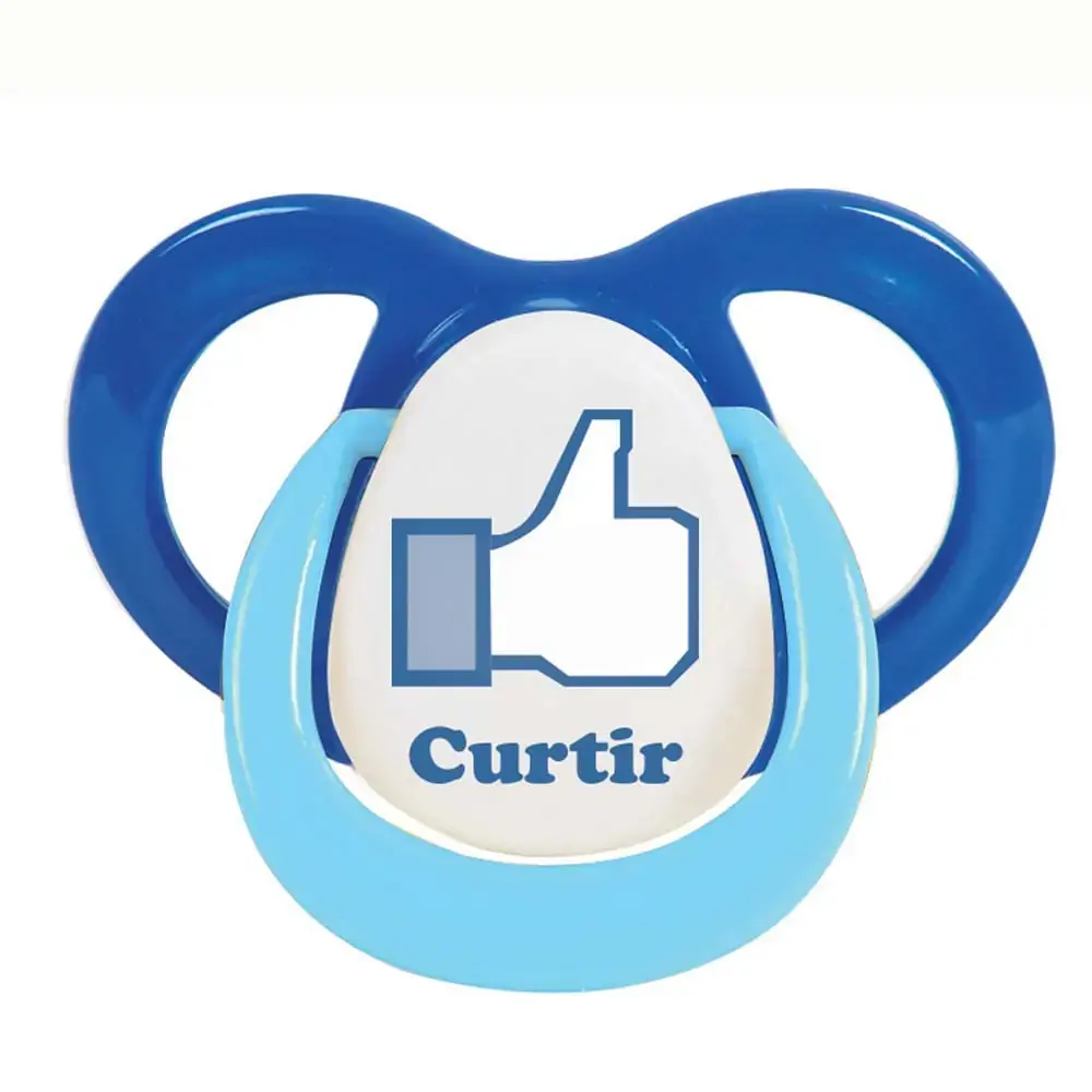 Chupeta Ortodôntica Azul Curtir Babygo Fun N 2
