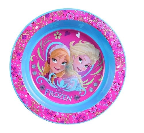 Prato Bowl Decorado Frozen