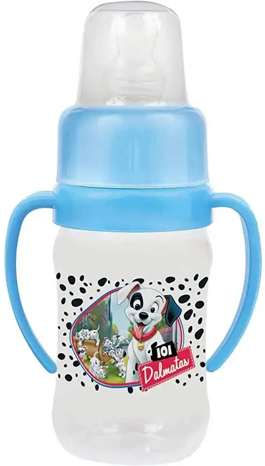 Super Mamadeira Higiênica Pp Ortodôntica Silicone Dálmatas Azul
