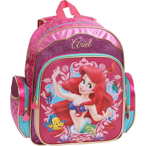 Mochila De Costas Média Dermiwil A Pequena Sereia