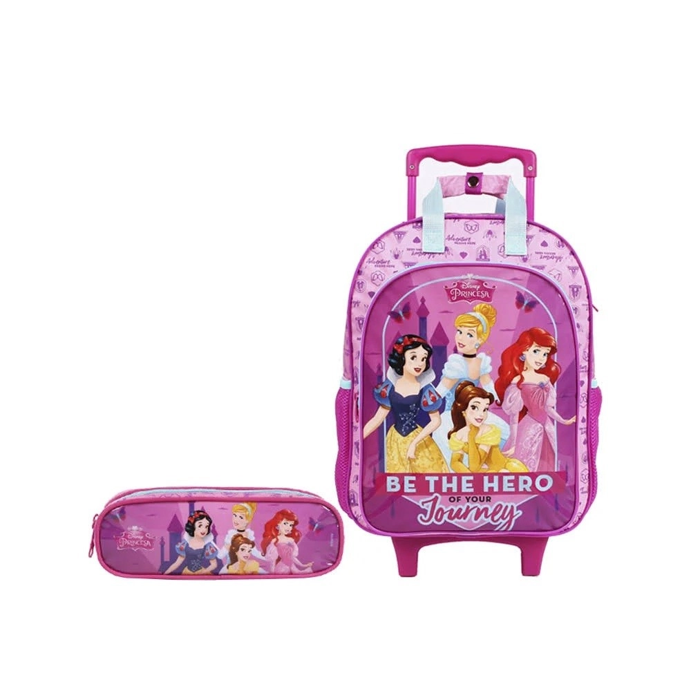 Mala Escolar G C Rodinhas Princesas 52120 Dermiwil