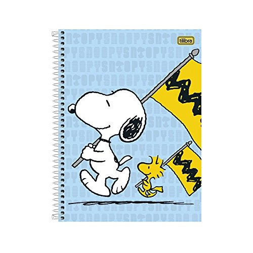 Caderno Cd 1/4 Esp Snoop 96f