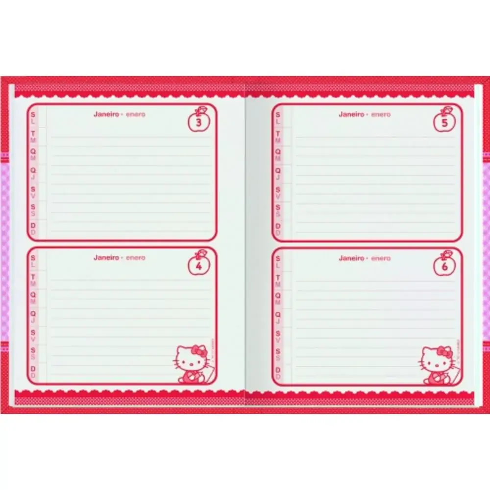 Agenda Grafons Hello Kitty 112fls