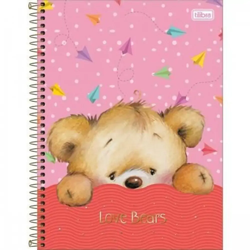 Caderno Grafons Love Bears 200f Ref.61001