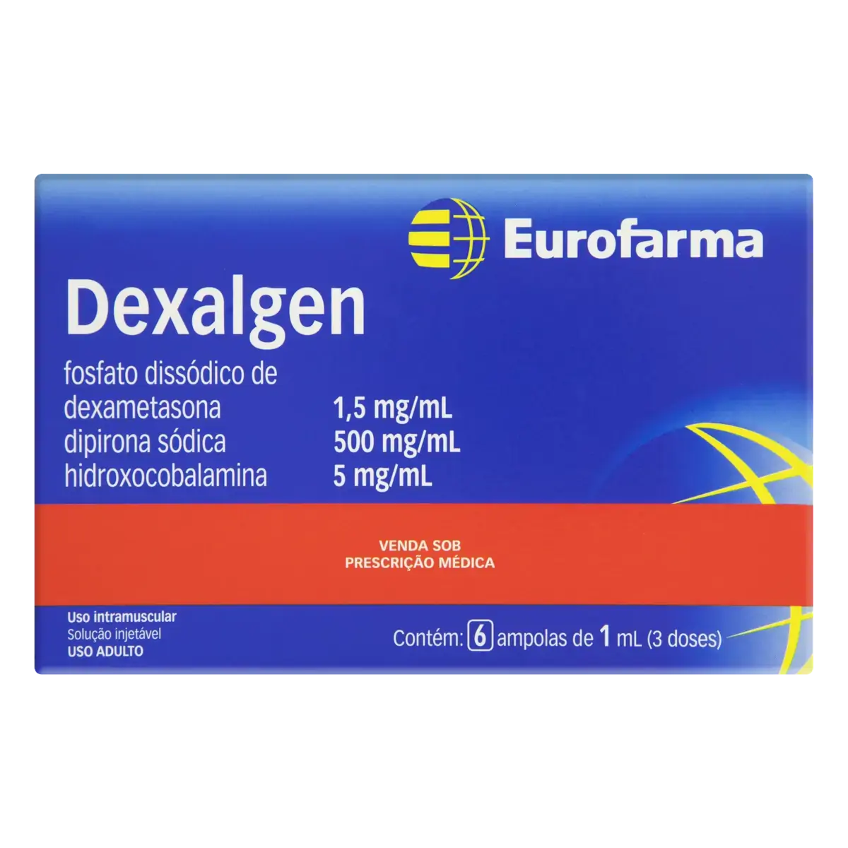 Dexalgen 5Mg 6Amp In J 3Dos