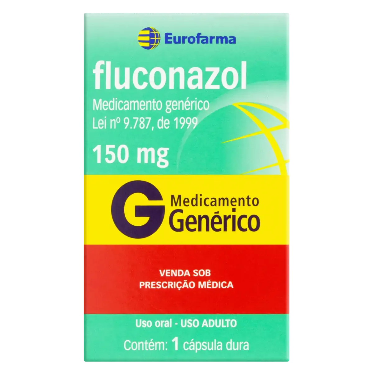 Fluconazol 150mg Eurofarma Caixa 1 Cápsula