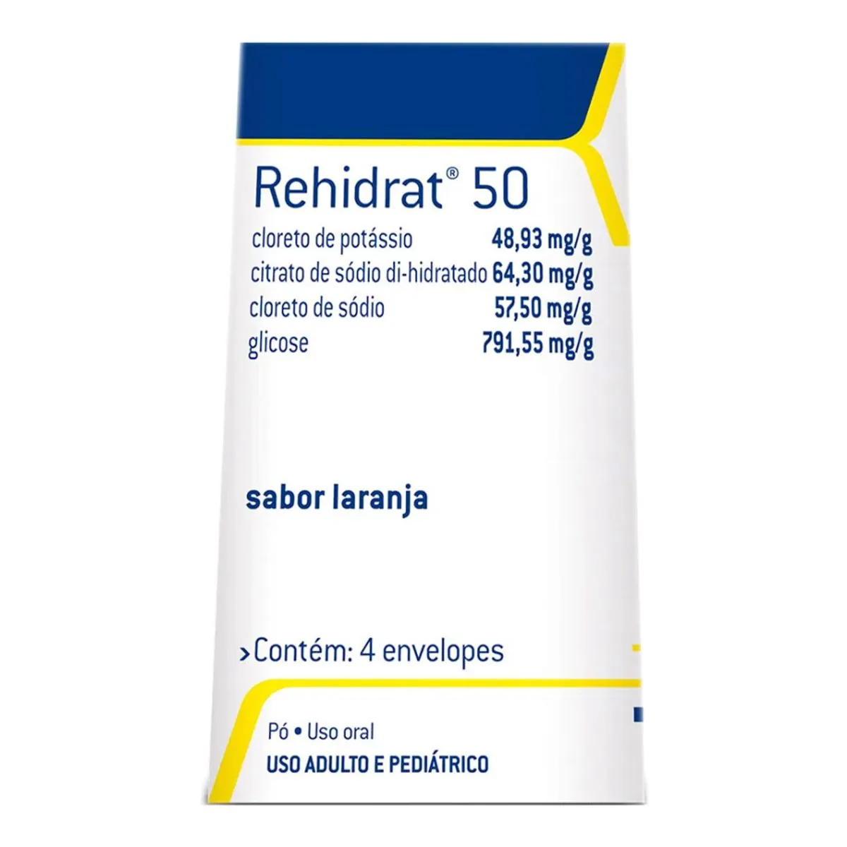 Rehidrat Laranja Eurofarma Caixa 4 Envelopes