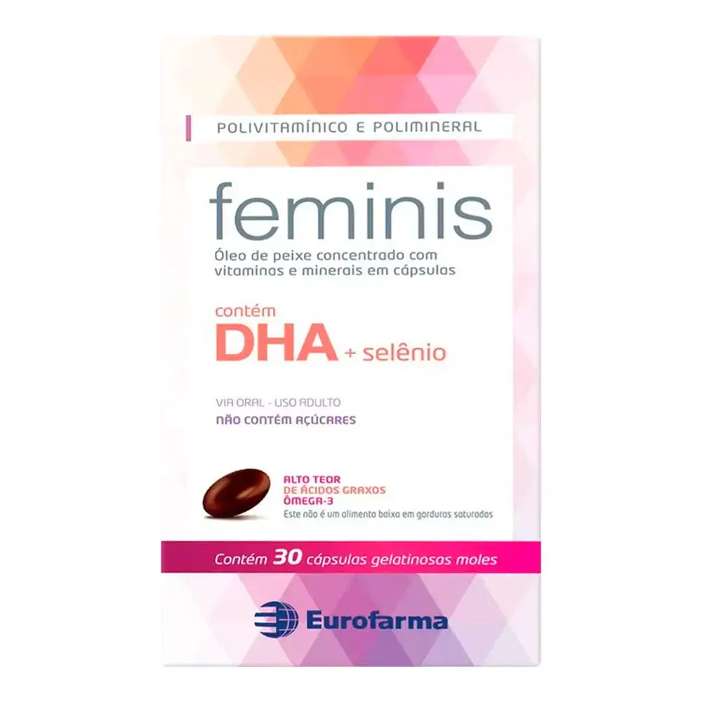 Feminis 30 cáps - Eurofarma