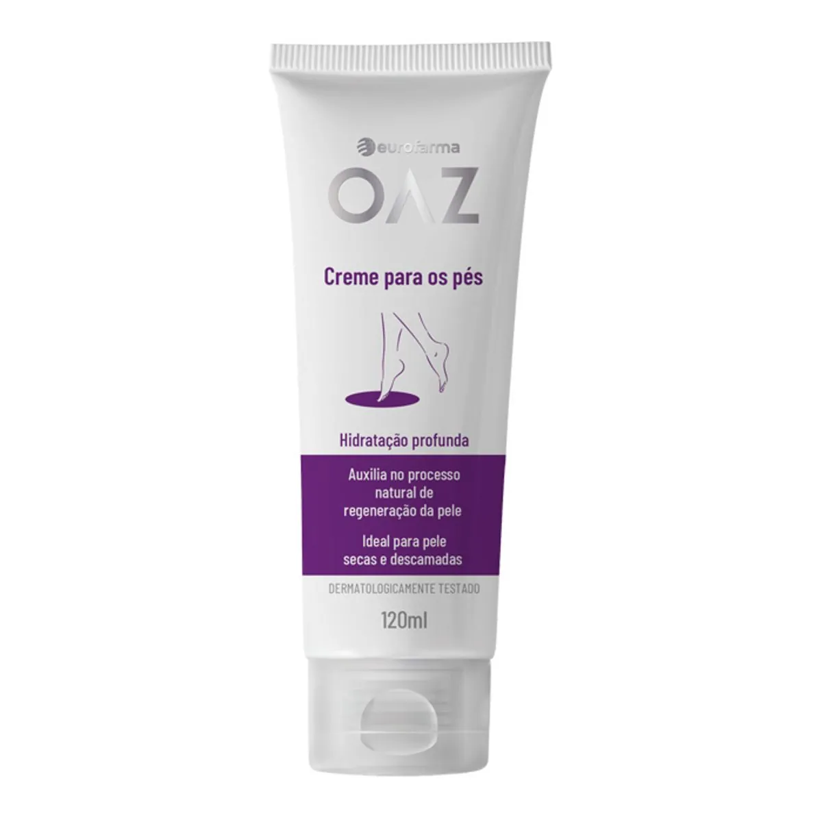 Creme Para Os Pés Oaz Bisnaga 120ml