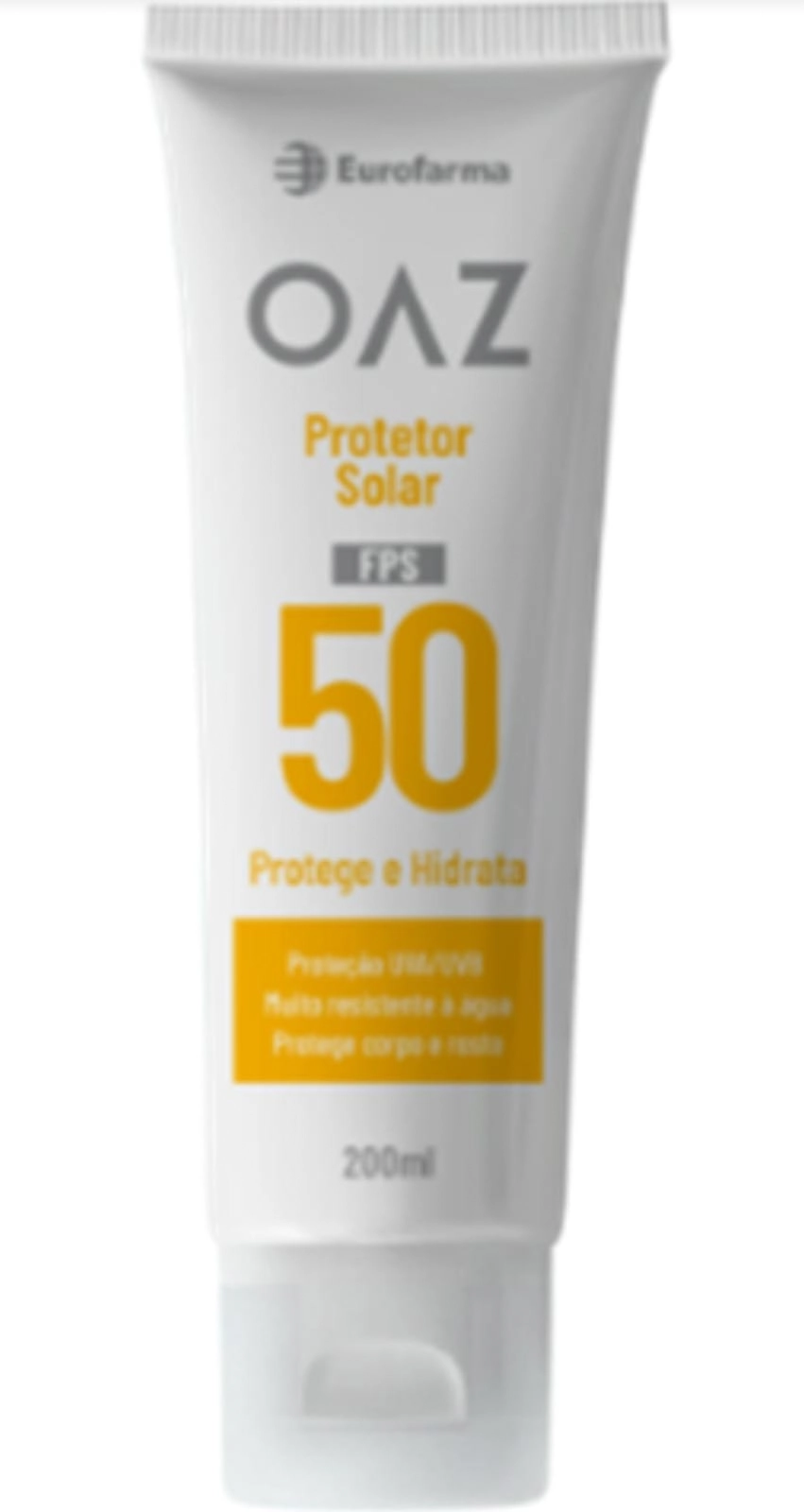 Protetor Solar Fps 50 Oaz Bisnaga 200ml