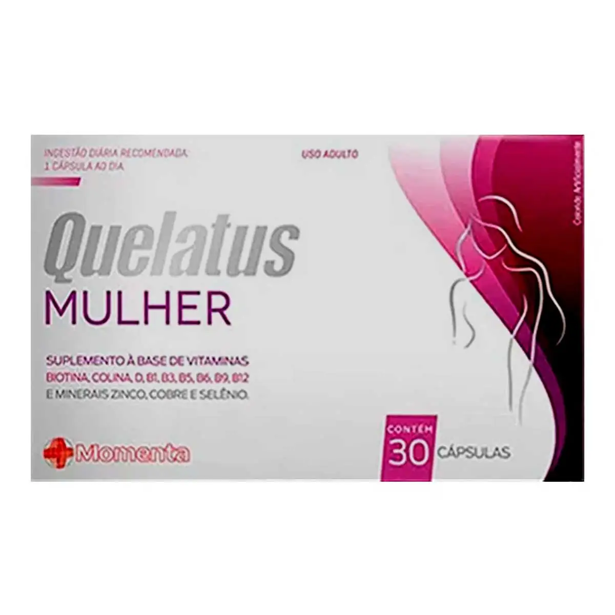 Polivitamínico Quelatus Mulher - 30 cápsulas