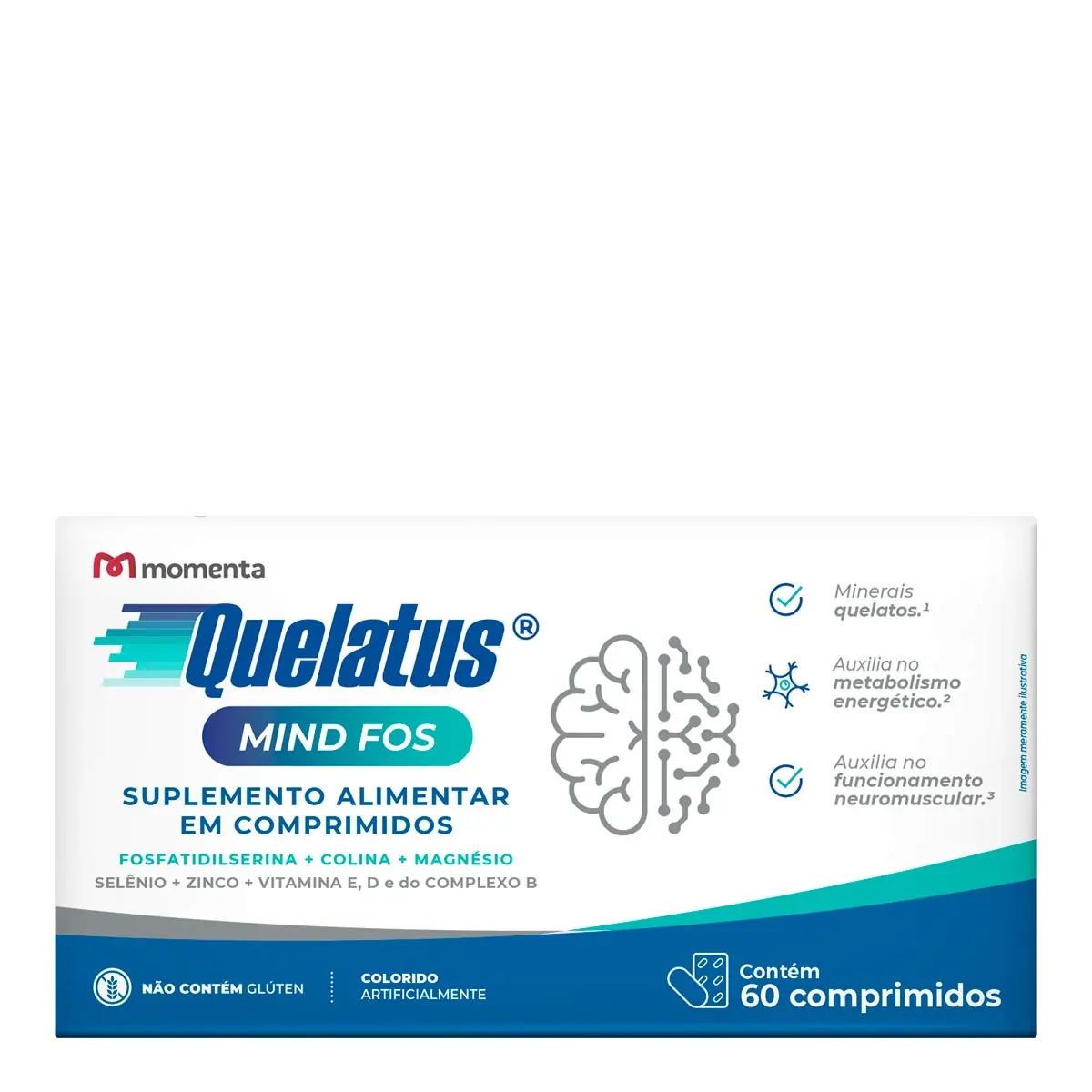 Quelatus Mind Fos Cx 60 Cap