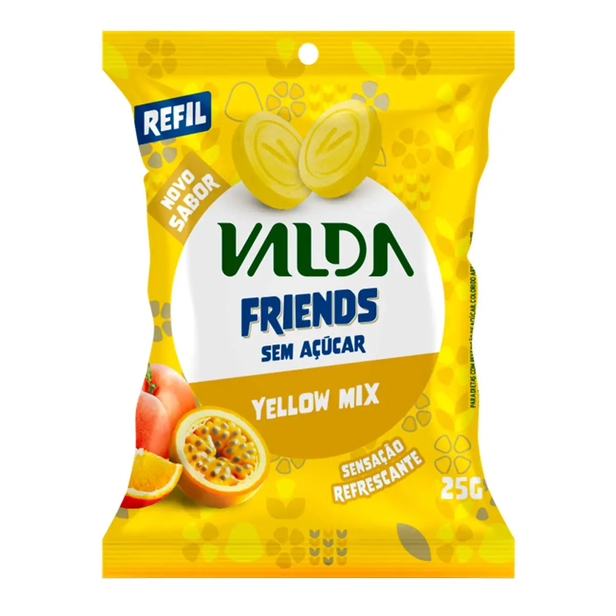 Valda Yellow Mix S Acucar 25 G