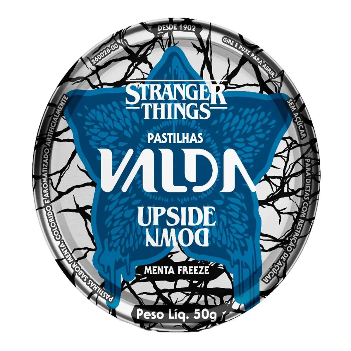 Valda Stranger Things Sabor Menta Freeze 50gr