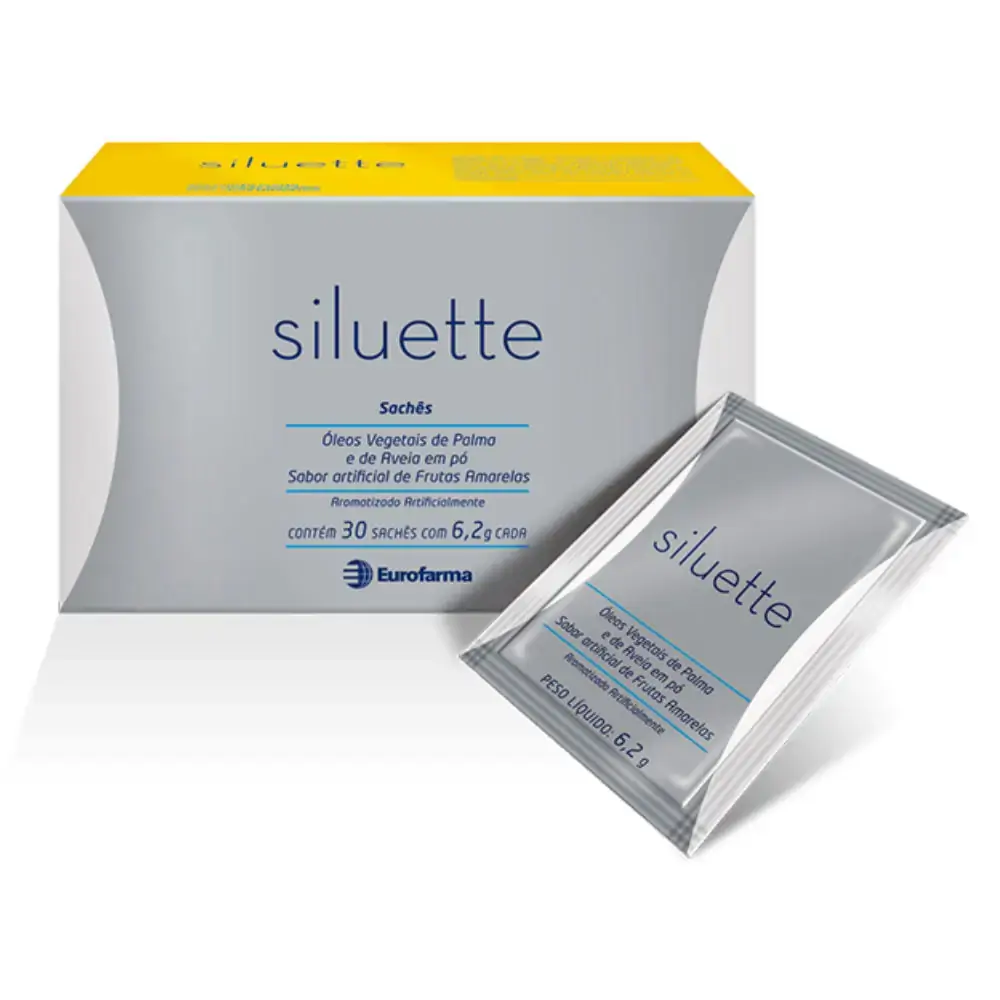 Siluette Caixa 30 Saches X 6,2g Sb Frutas Amarelas