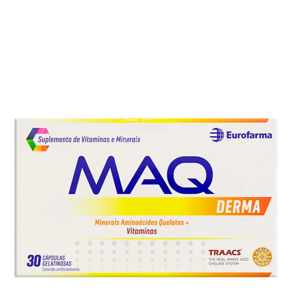 Maq Derma Eurofarma 30 Cápsulas