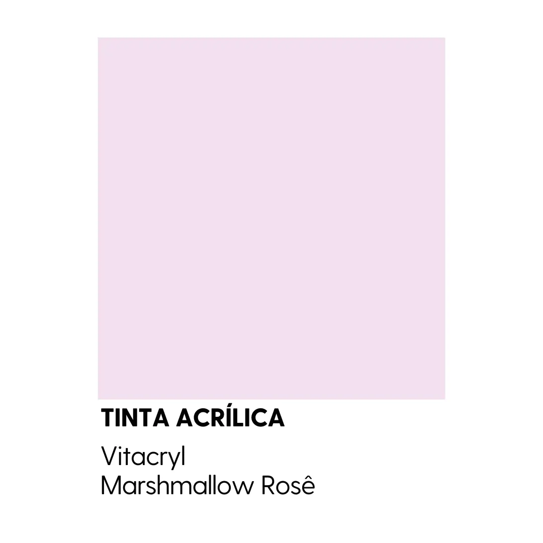Tinta Emborrachada Acetinada Rosas - Marshmallow Rosé - 3 6 Lts